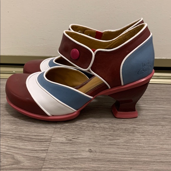 John Fluevog Shoes - KITSCHY KITSCHY BOOM BOOM SAM STRAPPED MARY JANE HEEL